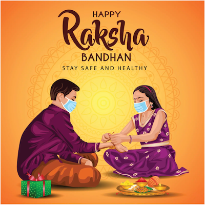 Happy Rakhi Wish Card Card