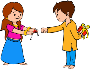 Rakhi greeting